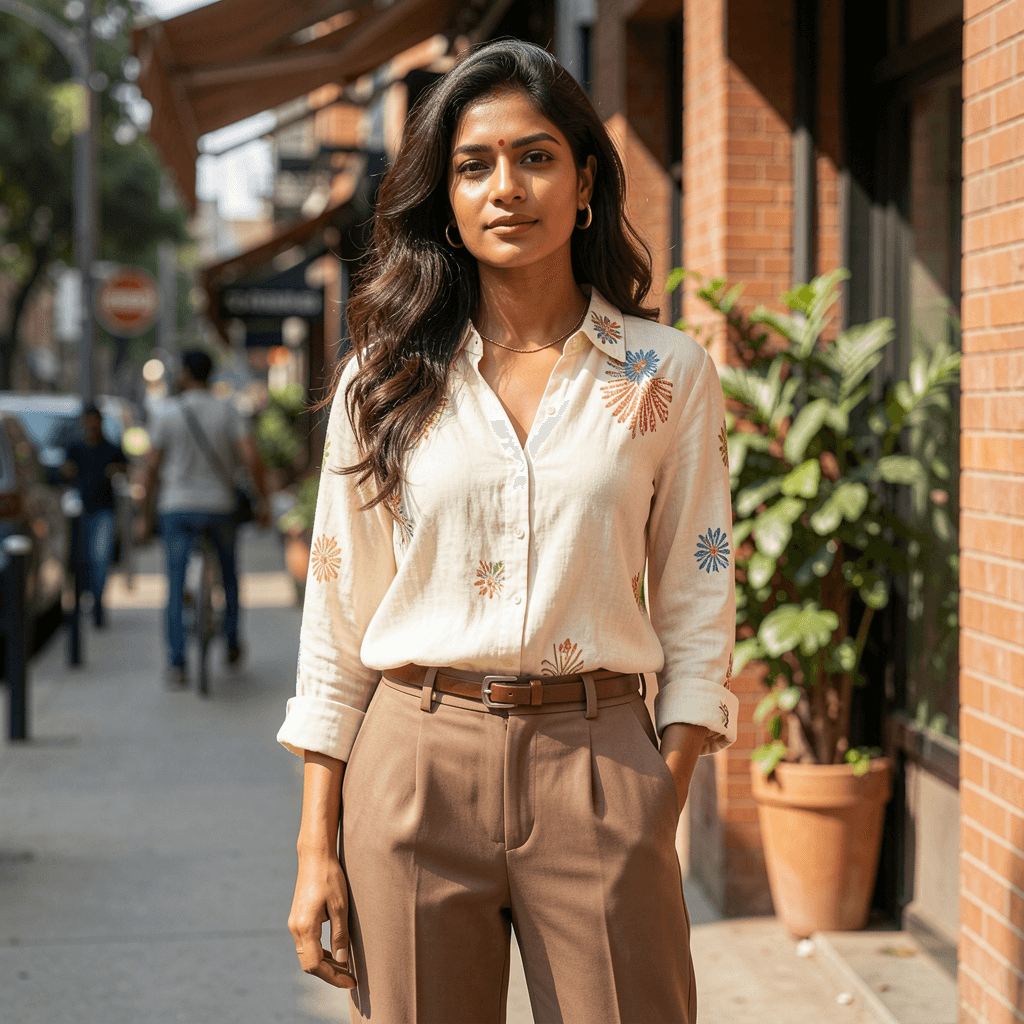Kuppaaya community look 4